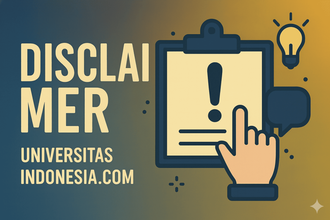 Disclaimer UniversitasIndonesia.com - Batasan Konten Dan Tanggung Jawab Pengguna