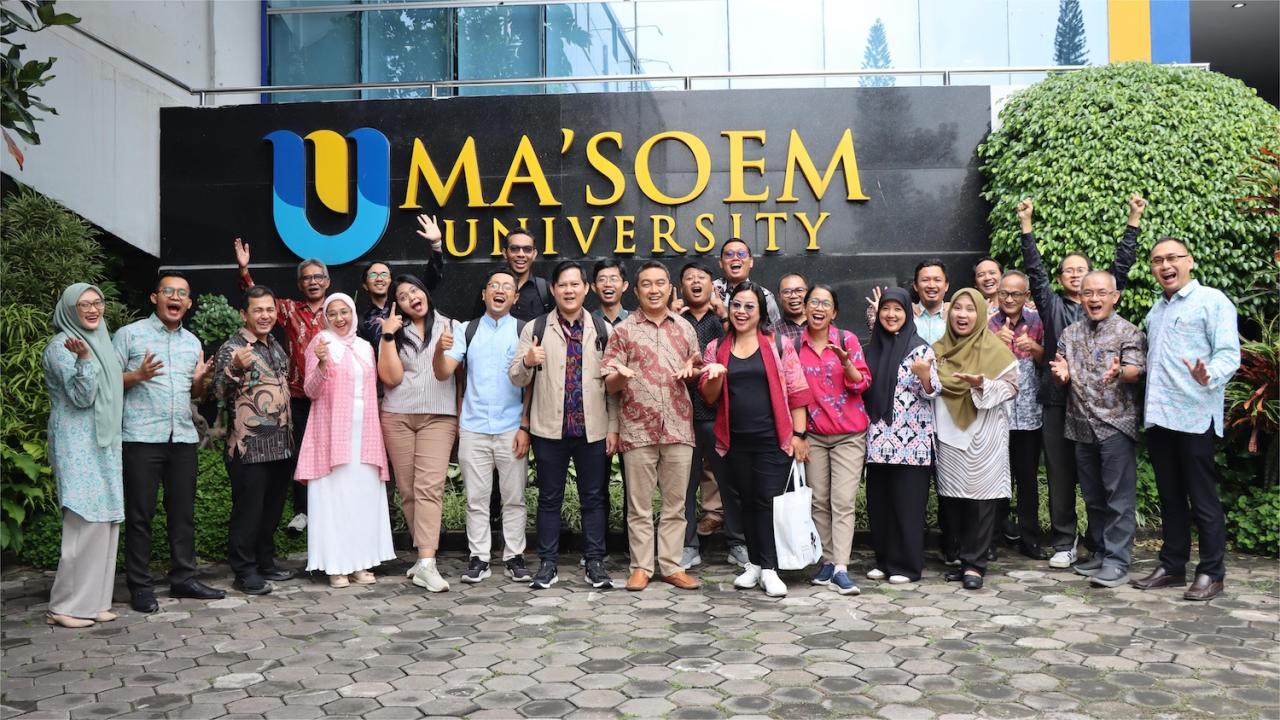 Ma’soem University Terima Kunjungan INSTIKI, Bahas Pengelolaan Fakultas Hingga Kolaborasi Akademik