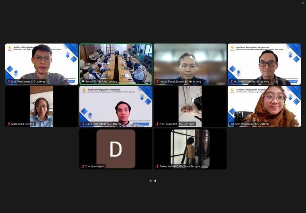 Perluas Kolaborasi, MG LPDP Jateng Audiensi Dengan Kanwil DJPb Provinsi Jawa Tengah