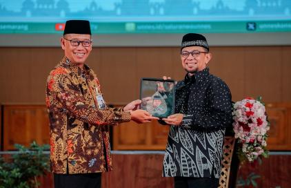 UNNES Gelar Halalbihalal, Ustaz Wijayanto Berikan Pencerahan