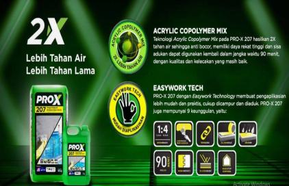 Pelapis Anti Bocor PRO-X , Pilihan Cerdas untuk Hunian Bebas Bocor
