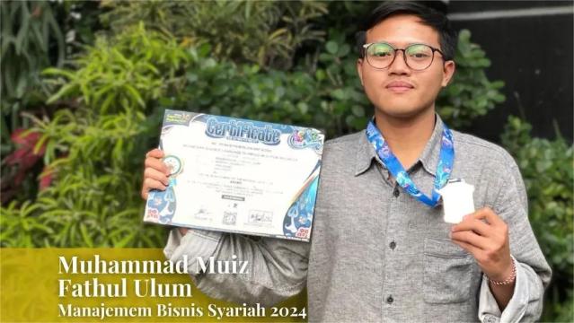 Gambar Artikel Mahasiswa FEBI Ma’soem University Raih Medali Emas Di Indonesian Science Language Olympiade Bahasa Arab